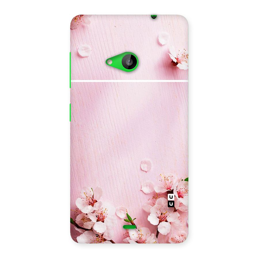 Blossom Frame Pink Back Case for Lumia 535