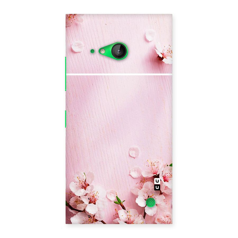 Blossom Frame Pink Back Case for Lumia 730