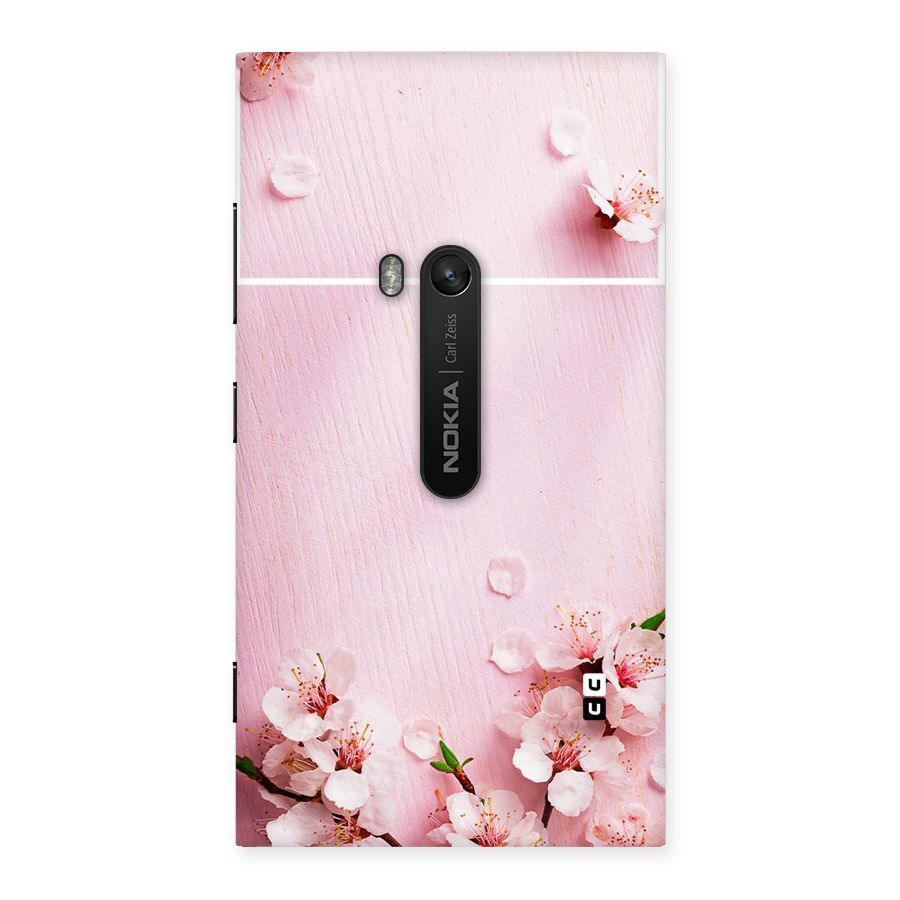Blossom Frame Pink Back Case for Lumia 920