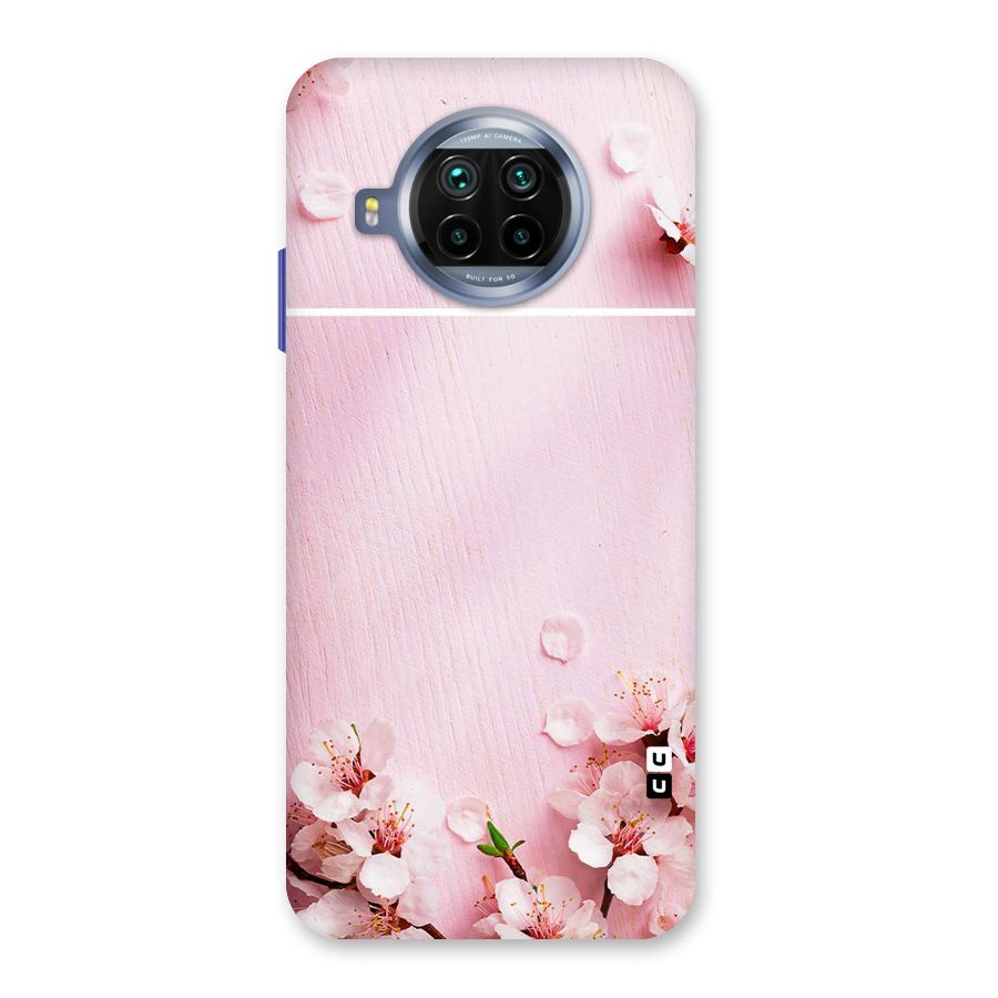 Blossom Frame Pink Back Case for Mi 10i