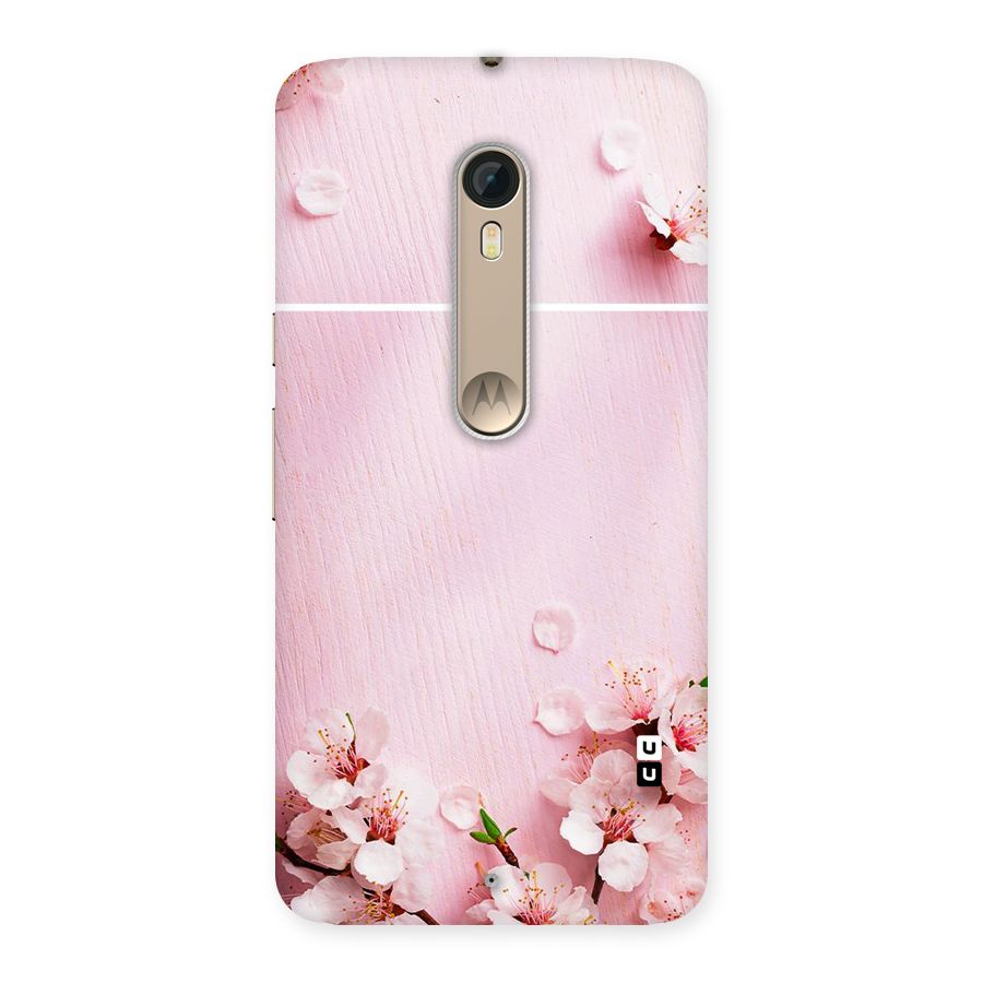 Blossom Frame Pink Back Case for Motorola Moto X Style