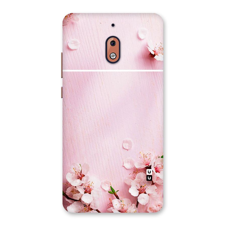 Blossom Frame Pink Back Case for Nokia 2.1