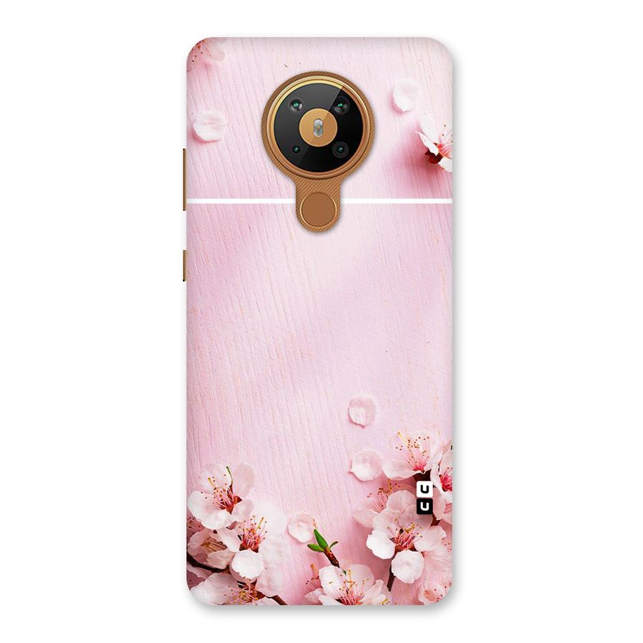 Blossom Frame Pink Back Case for Nokia 5.3