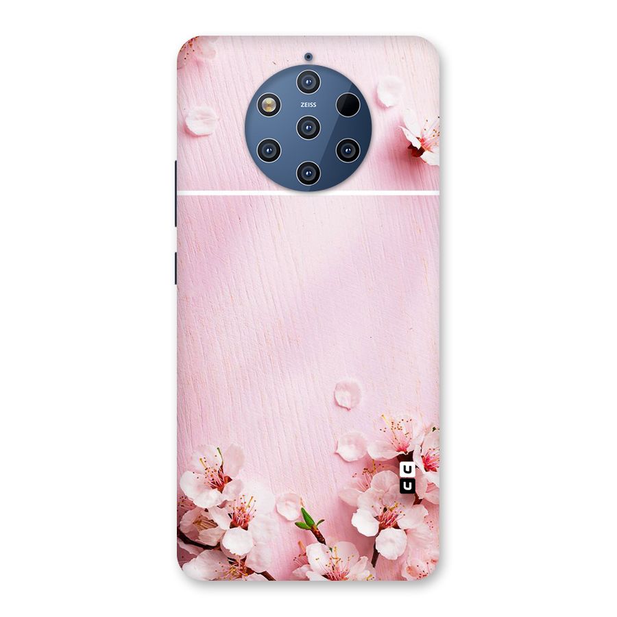 Blossom Frame Pink Back Case for Nokia 9 PureView