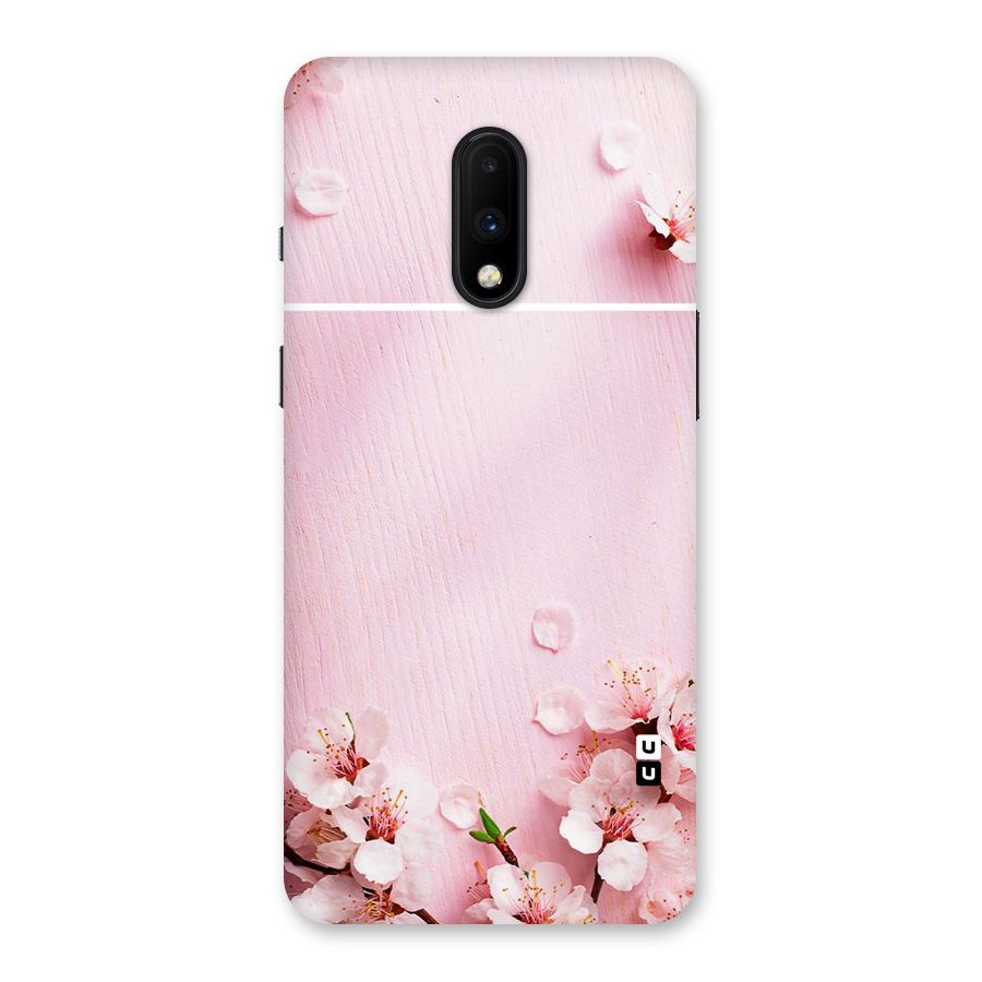 Blossom Frame Pink Back Case for OnePlus 7
