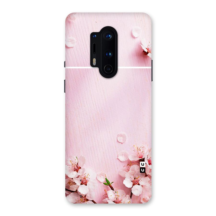 Blossom Frame Pink Back Case for OnePlus 8 Pro