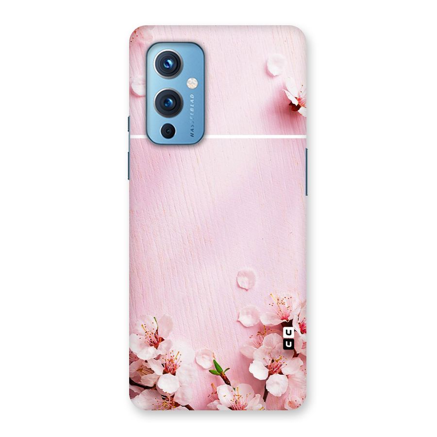 Blossom Frame Pink Back Case for OnePlus 9