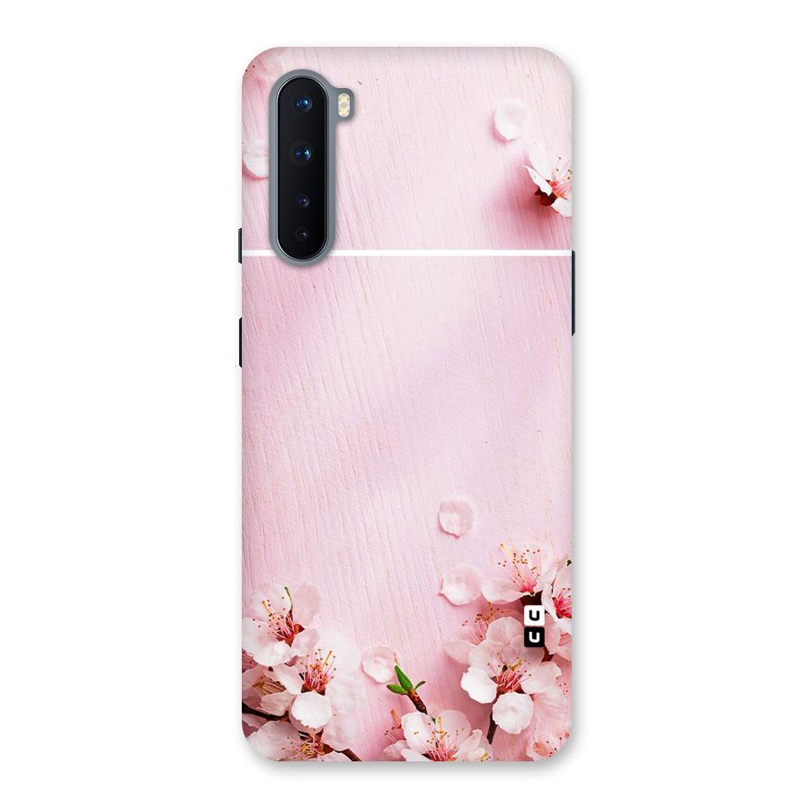 Blossom Frame Pink Back Case for OnePlus Nord