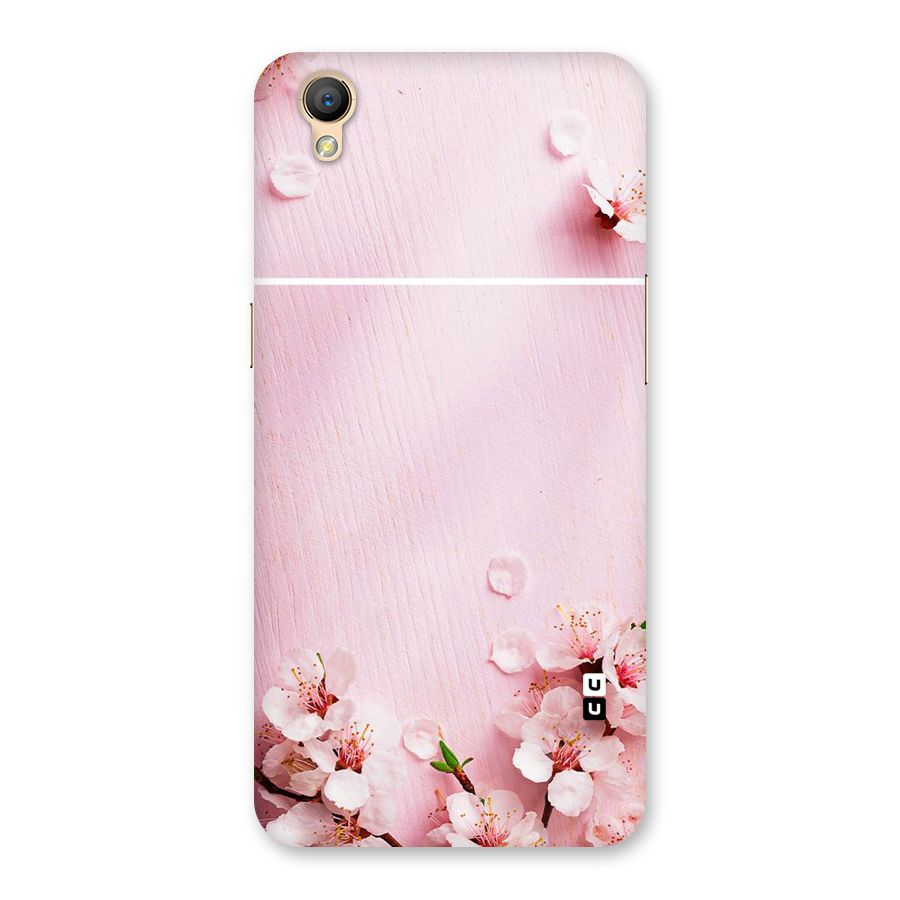 Blossom Frame Pink Back Case for Oppo A37