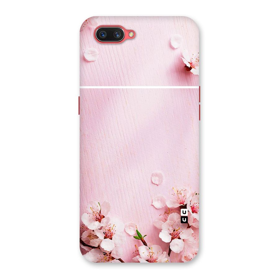 Blossom Frame Pink Back Case for Oppo A3s