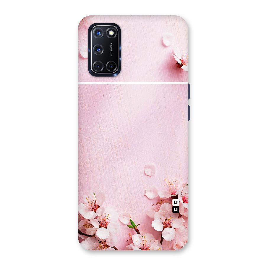 Blossom Frame Pink Back Case for Oppo A52