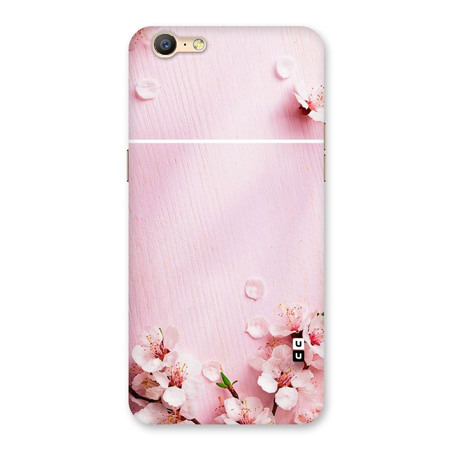 Blossom Frame Pink Back Case for Oppo A57