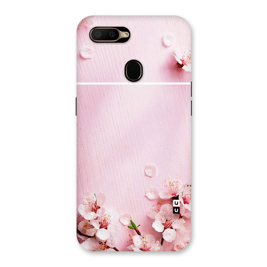 Blossom Frame Pink Back Case for Oppo A5s