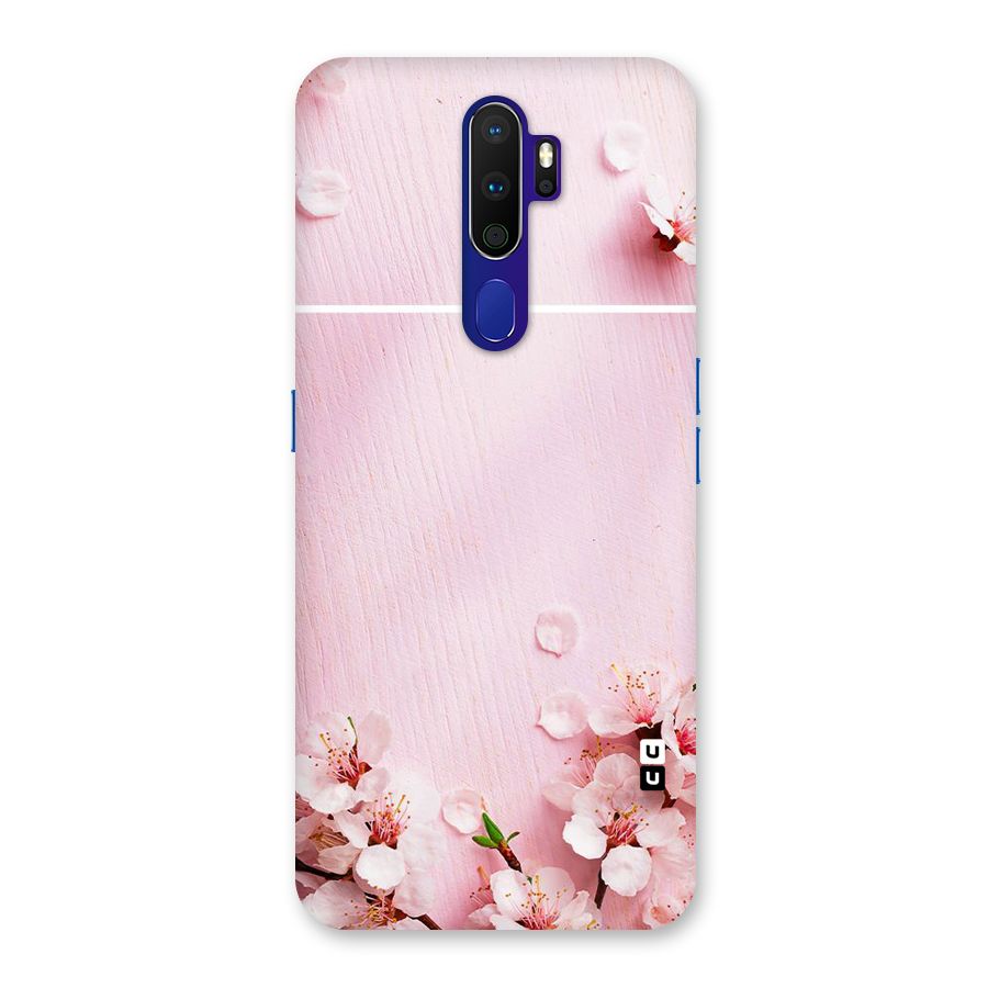 Blossom Frame Pink Back Case for Oppo A9 (2020)