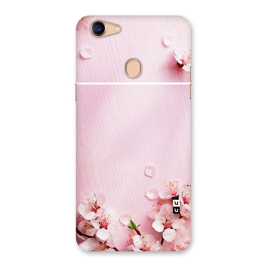 Blossom Frame Pink Back Case for Oppo F5