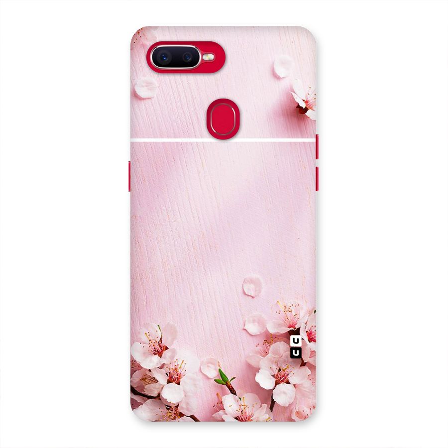 Blossom Frame Pink Back Case for Oppo F9 Pro