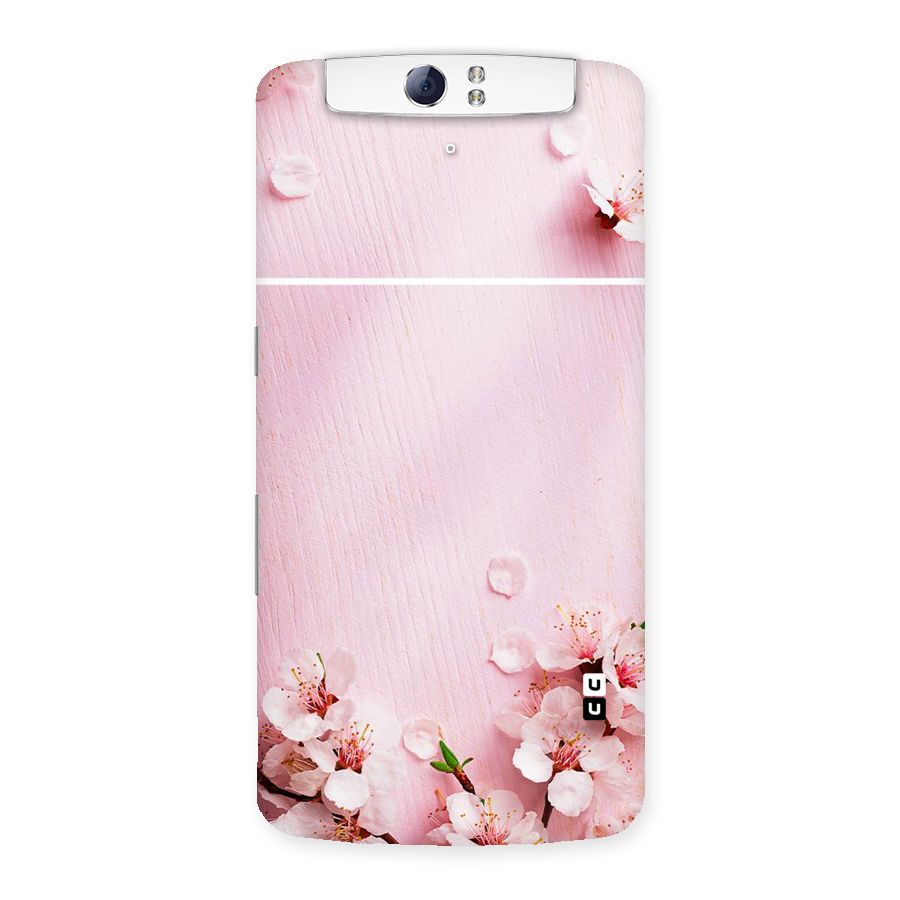 Blossom Frame Pink Back Case for Oppo N1