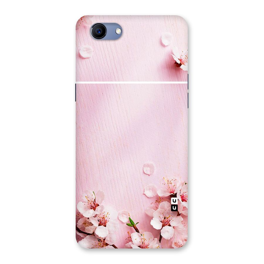 Blossom Frame Pink Back Case for Oppo Realme 1