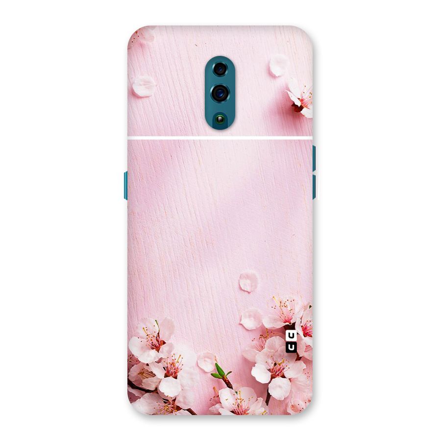Blossom Frame Pink Back Case for Oppo Reno
