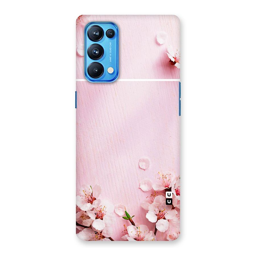 Blossom Frame Pink Back Case for Oppo Reno5 Pro 5G