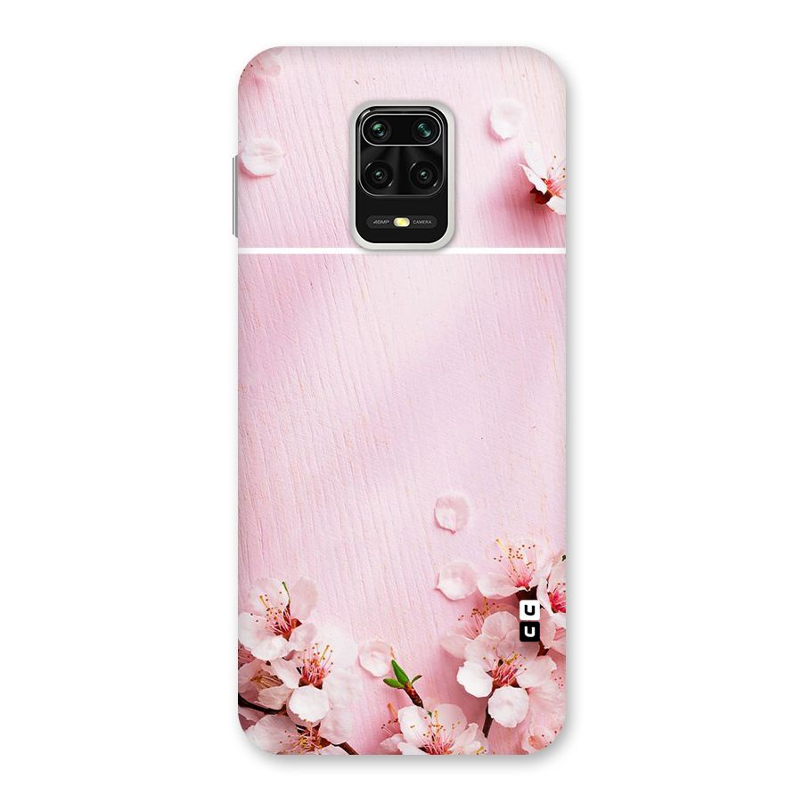Blossom Frame Pink Back Case for Poco M2 Pro