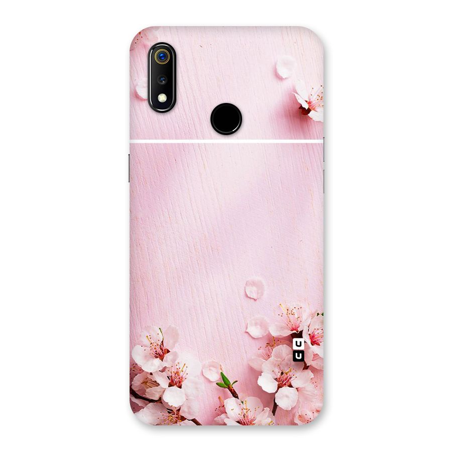Blossom Frame Pink Back Case for Realme 3