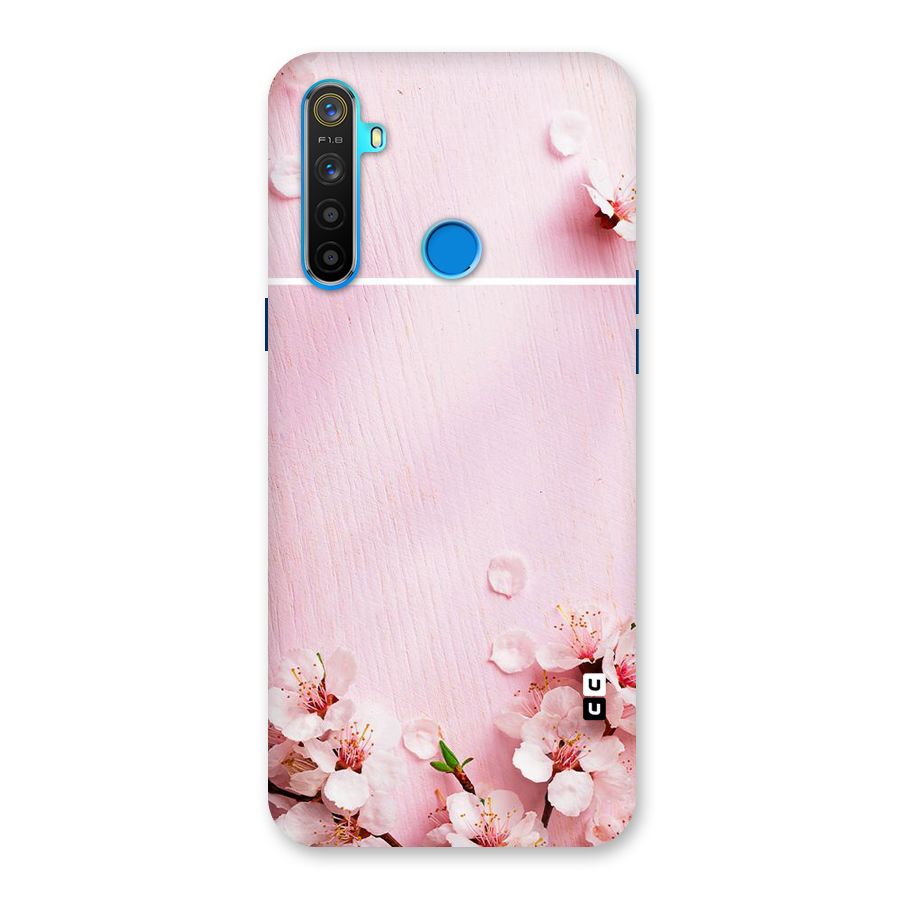 Blossom Frame Pink Back Case for Realme 5