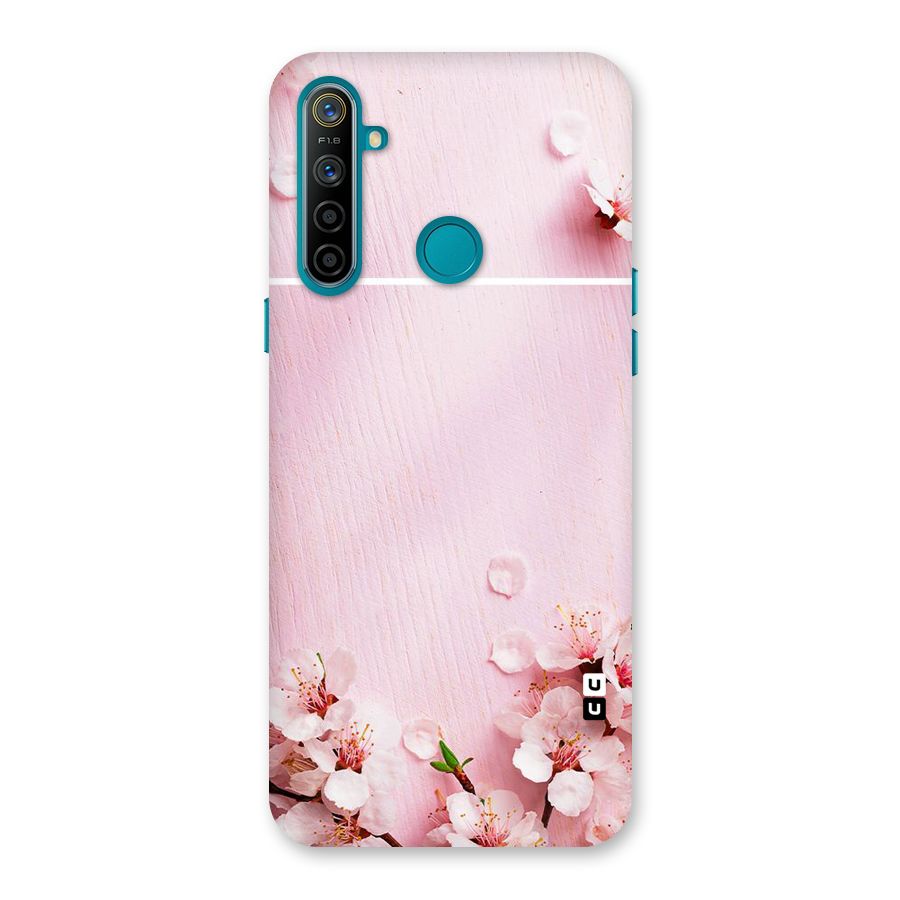 Blossom Frame Pink Back Case for Realme 5i