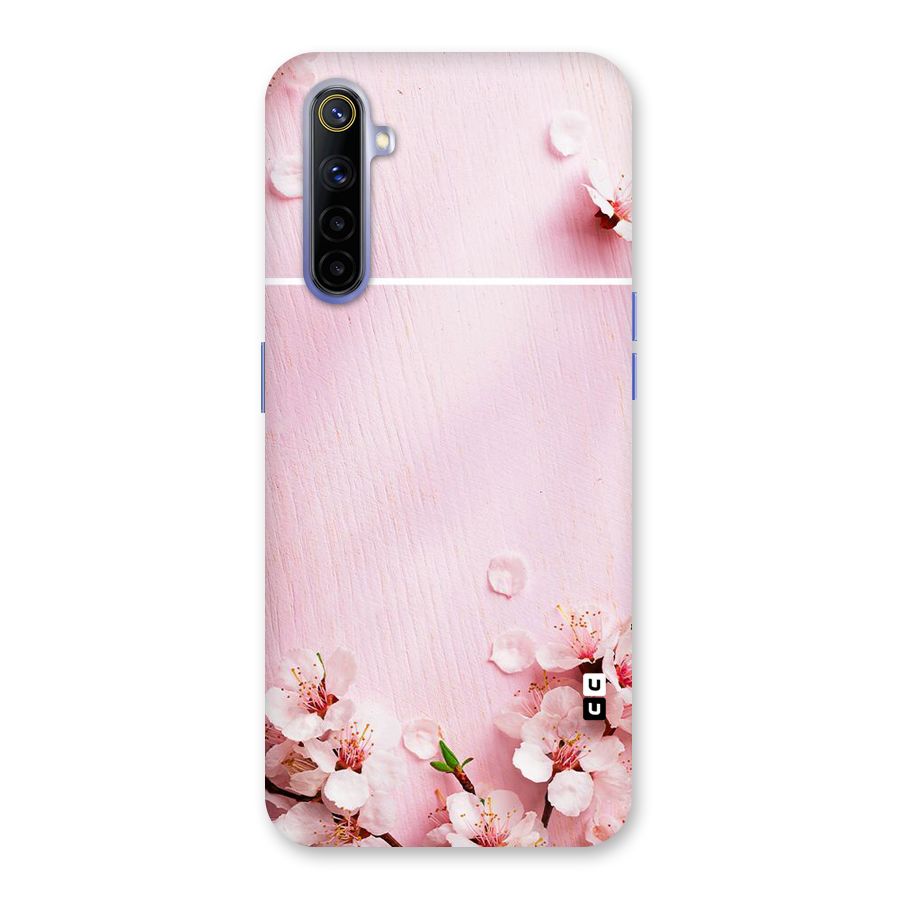Blossom Frame Pink Back Case for Realme 6