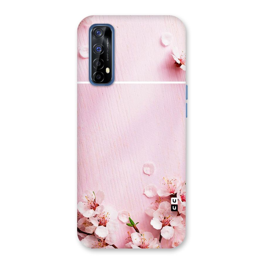 Blossom Frame Pink Back Case for Realme 7