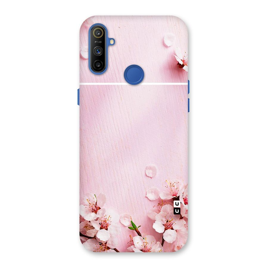 Blossom Frame Pink Back Case for Realme Narzo 10A