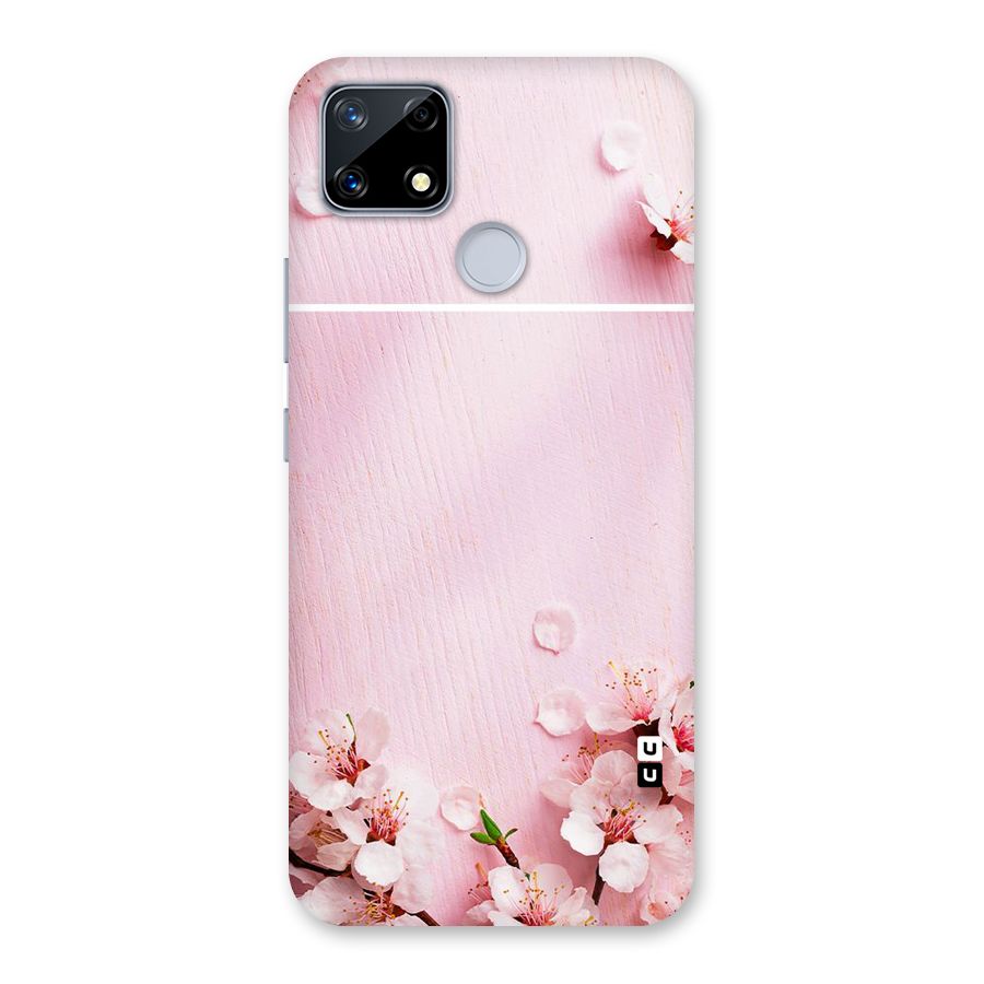 Blossom Frame Pink Back Case for Realme Narzo 20