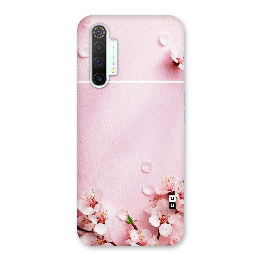 Blossom Frame Pink Back Case for Realme X3