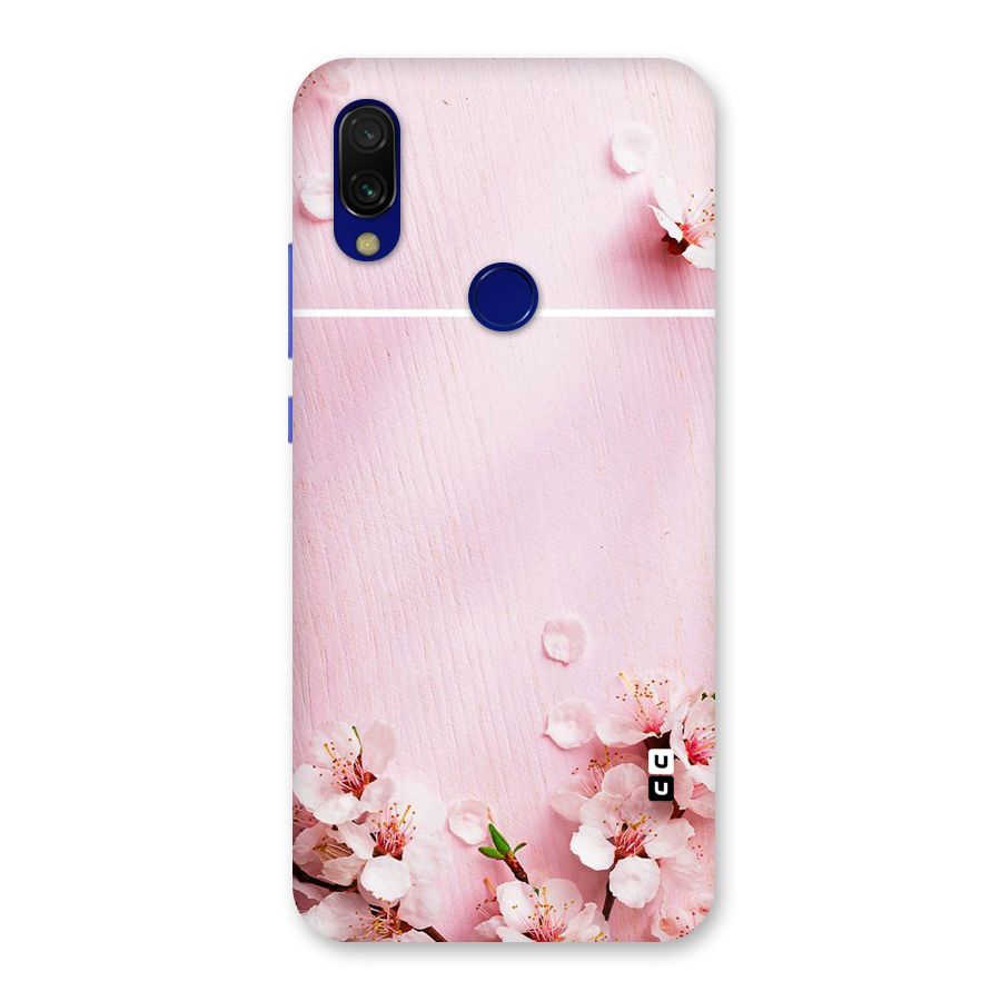 Blossom Frame Pink Back Case for Redmi 7