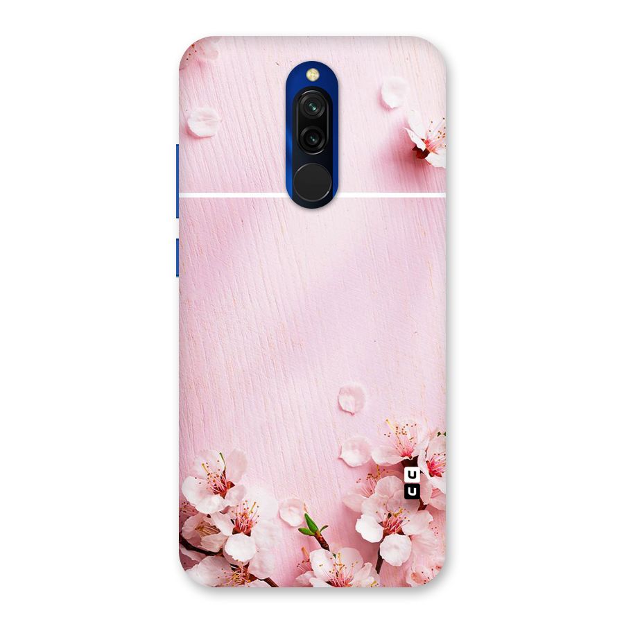 Blossom Frame Pink Back Case for Redmi 8