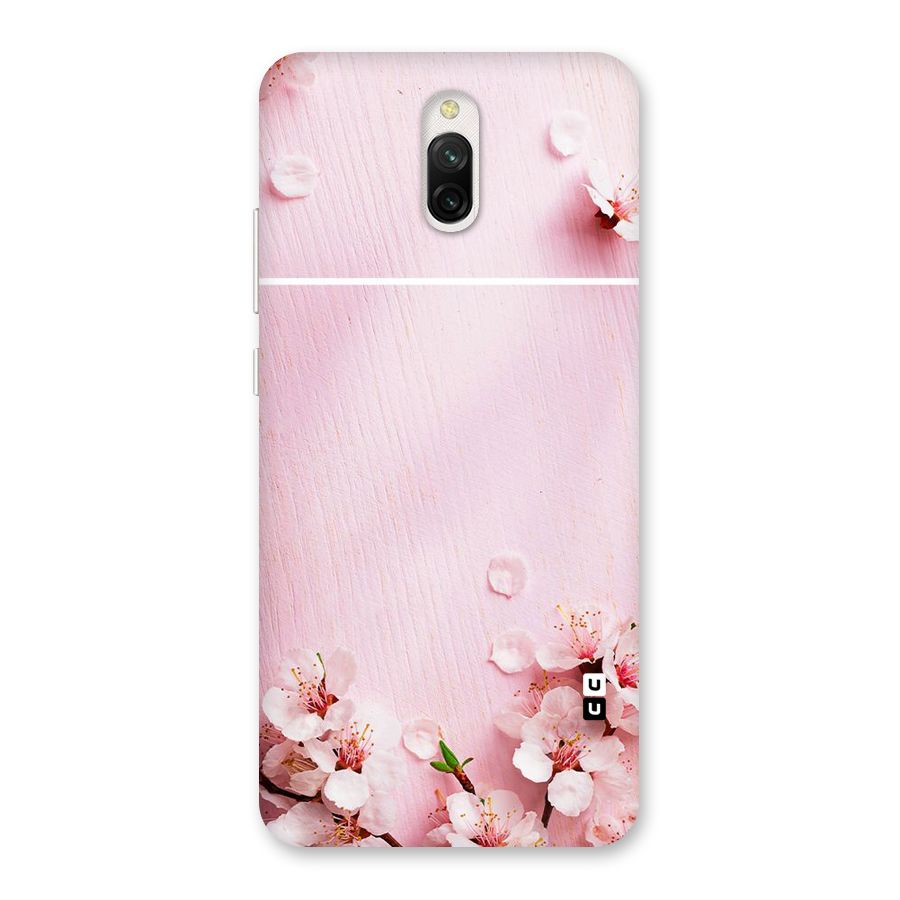Blossom Frame Pink Back Case for Redmi 8A Dual
