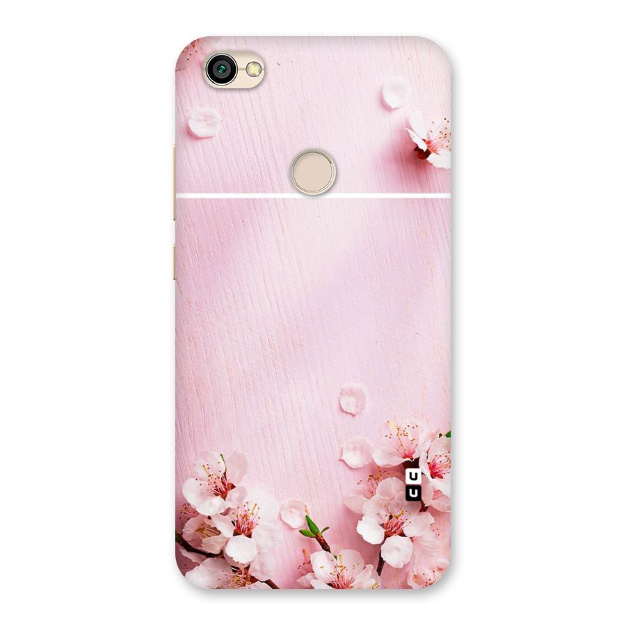 Blossom Frame Pink Back Case for Redmi Y1 2017