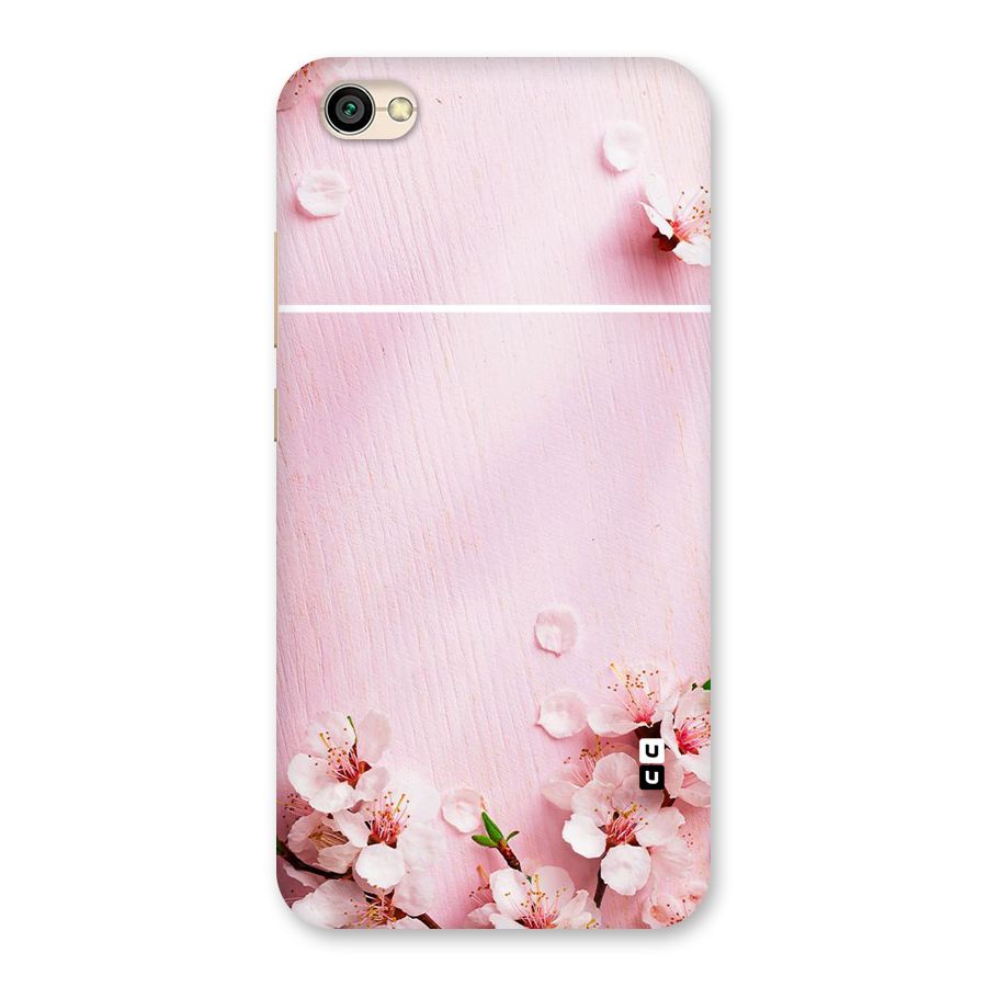 Blossom Frame Pink Back Case for Redmi Y1 Lite