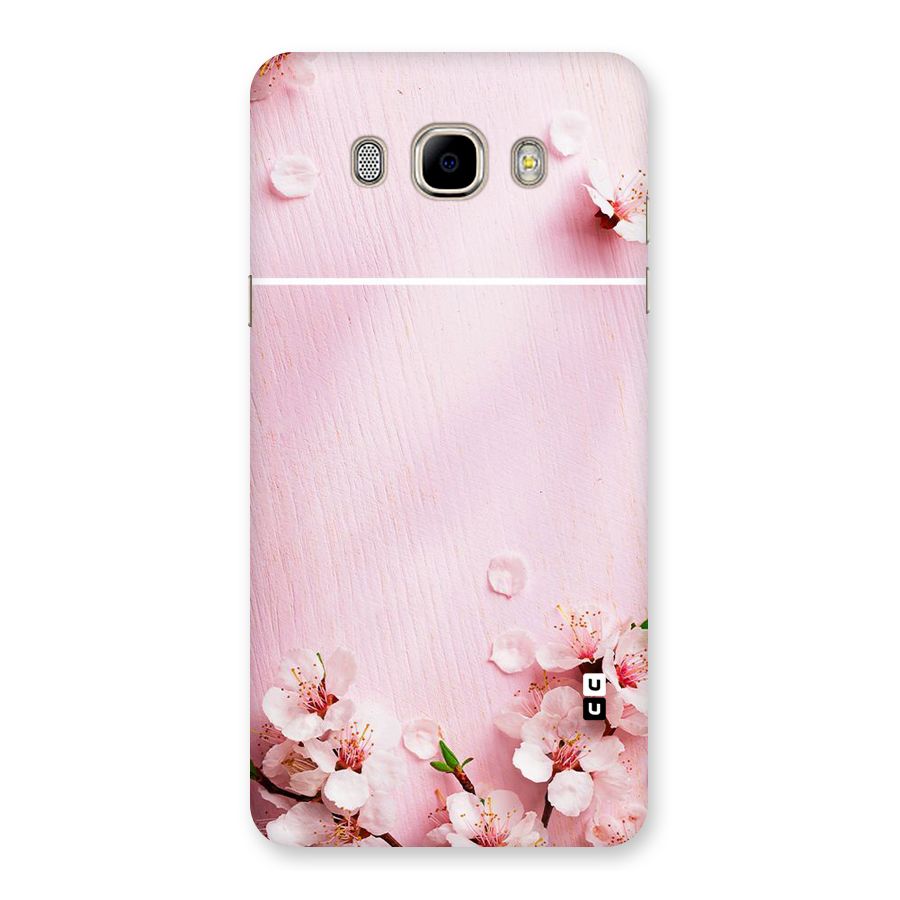 Blossom Frame Pink Back Case for Samsung Galaxy J7 2016