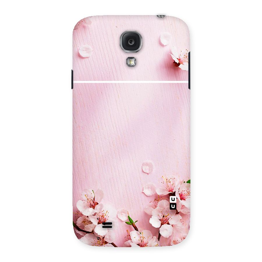 Blossom Frame Pink Back Case for Samsung Galaxy S4