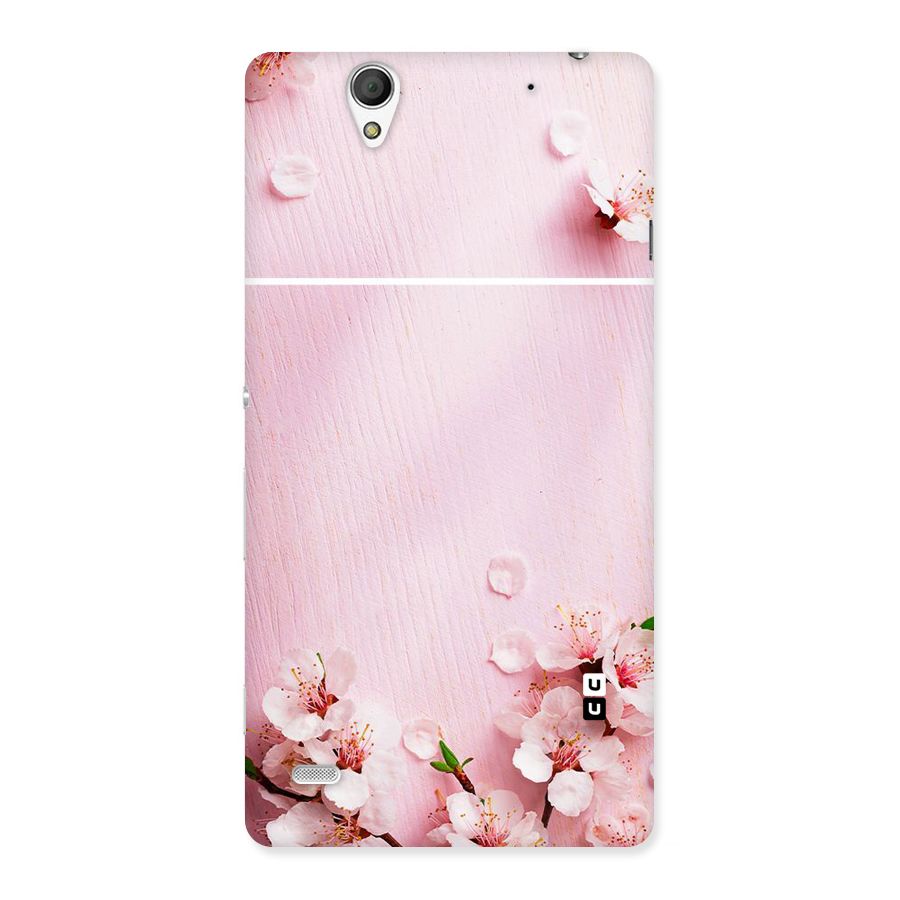 Blossom Frame Pink Back Case for Sony Xperia C4