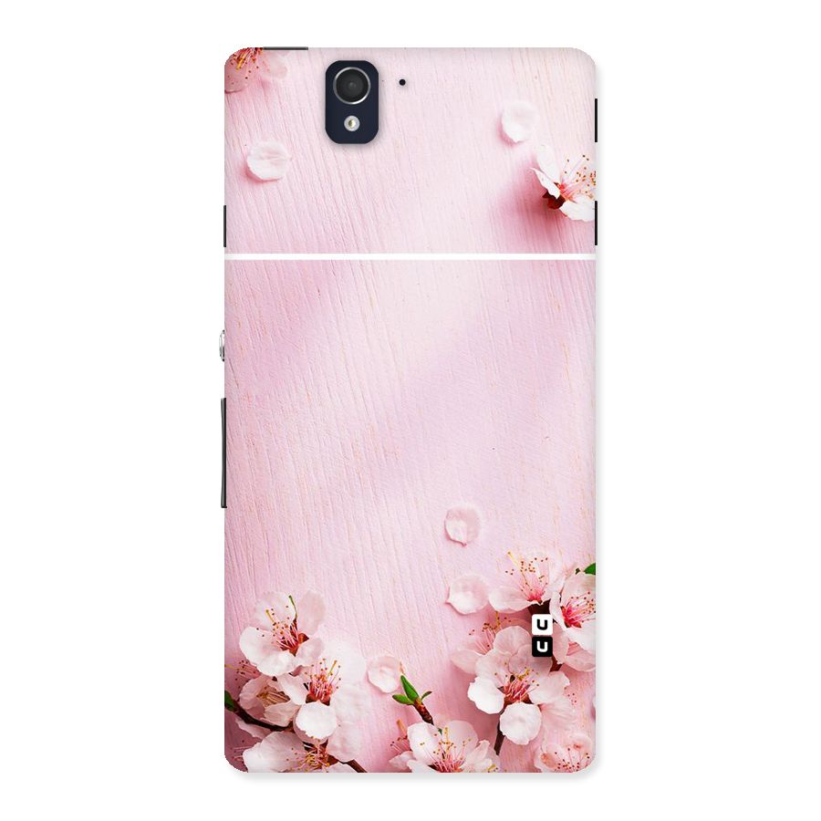 Blossom Frame Pink Back Case for Sony Xperia Z