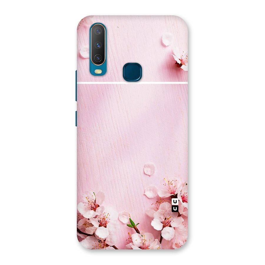 Blossom Frame Pink Back Case for Vivo U10