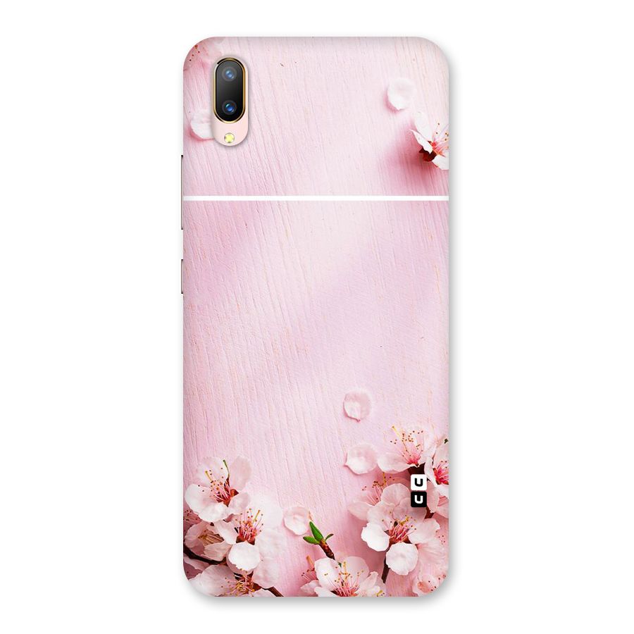 Blossom Frame Pink Back Case for Vivo V11 Pro