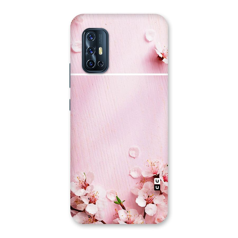 Blossom Frame Pink Back Case for Vivo V17