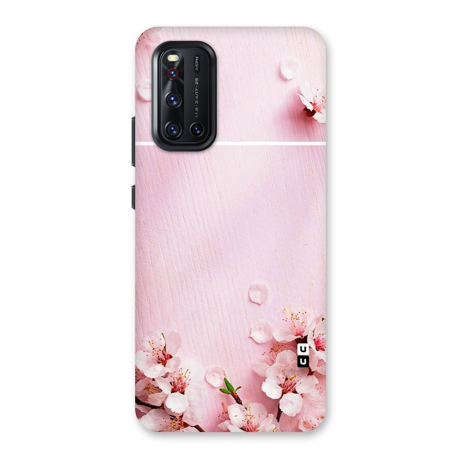 Blossom Frame Pink Back Case for Vivo V19