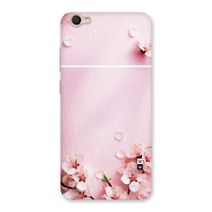 Blossom Frame Pink Back Case for Vivo V5