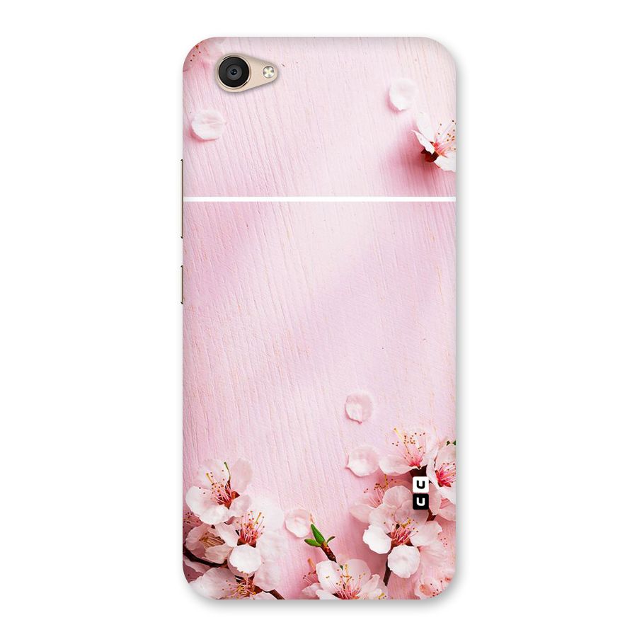 Blossom Frame Pink Back Case for Vivo V5 Plus