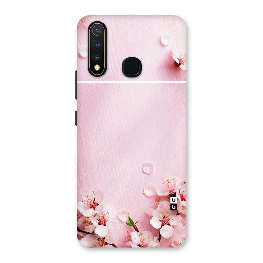 Blossom Frame Pink Back Case for Vivo Y19