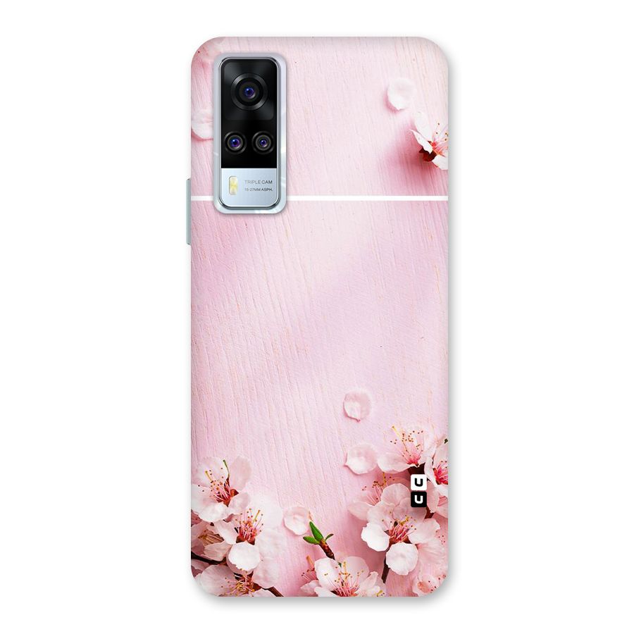 Blossom Frame Pink Back Case for Vivo Y31